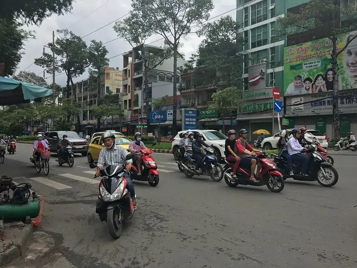 Saigon HoChiMinh Traffic