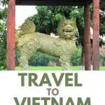 The Lion Guarding the Citadel - Hue Vietnam