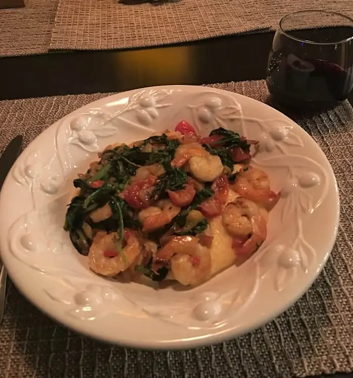 About Travel Eat Cook Shrimp & Polenta