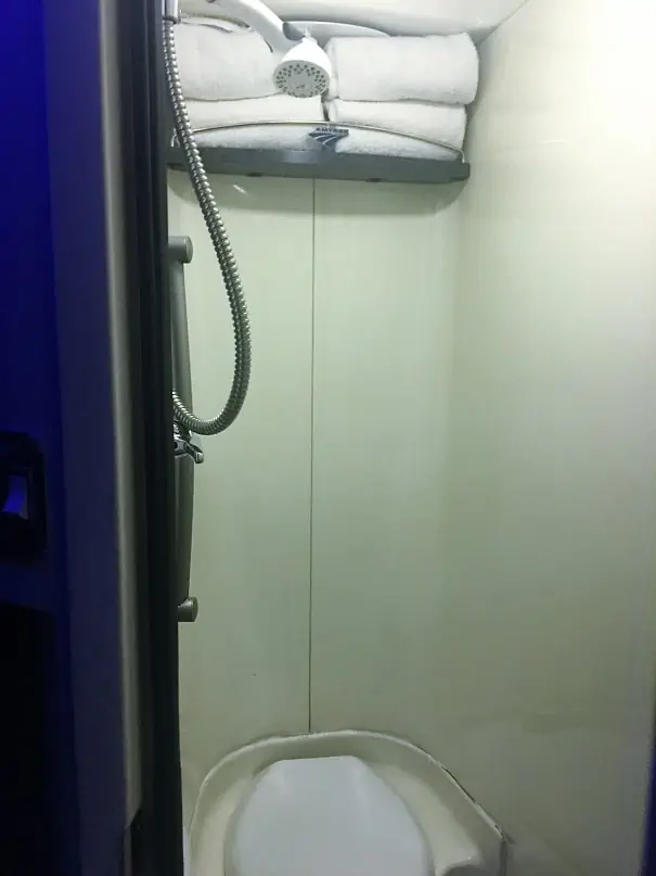 Zephyr Sleeper Shower & Toilet
