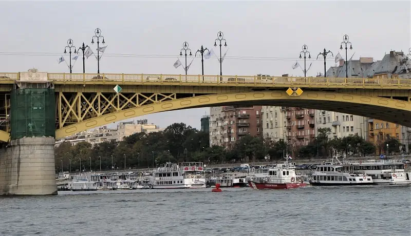 Bridge and Boats on the Danube