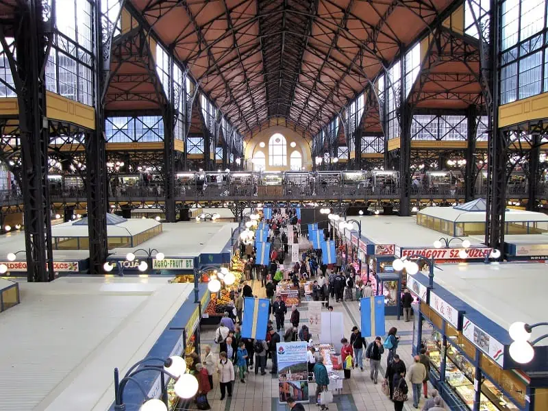 Budapest-Market-Hall-Interior