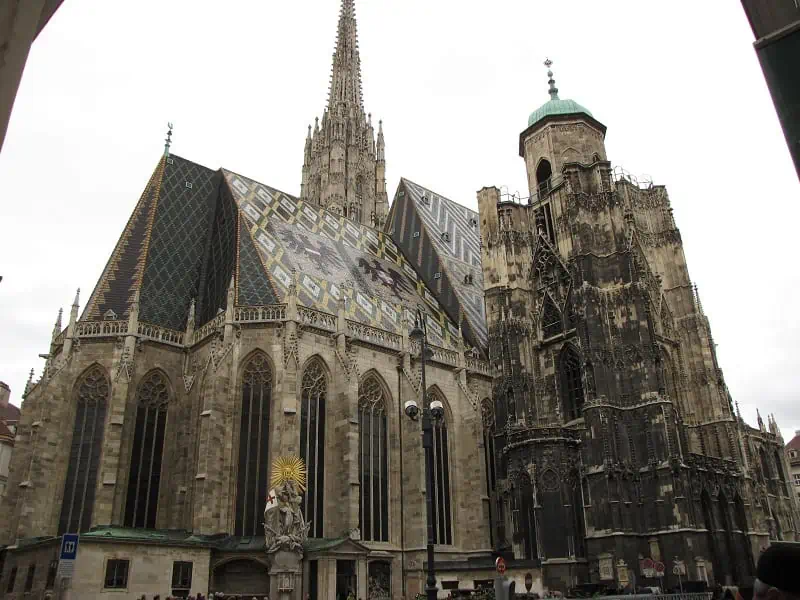 Visiting Vienna Austria - St Stephen's Cathedral