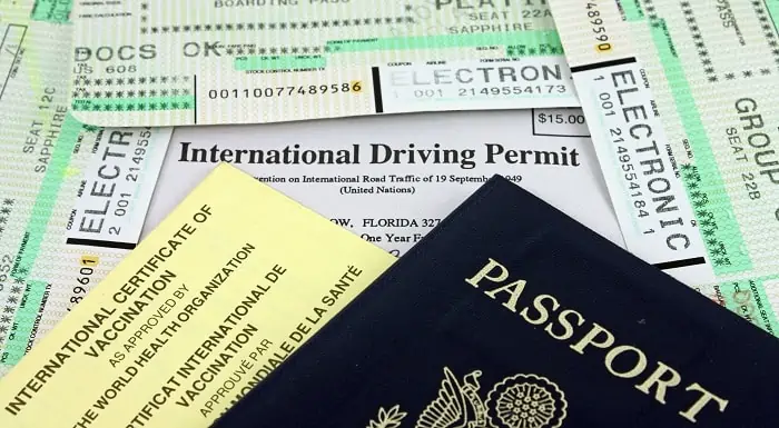 International Driving Permit & Other Travel Documents