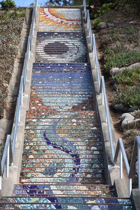 16th Ave Tiles Steps - San Francsico