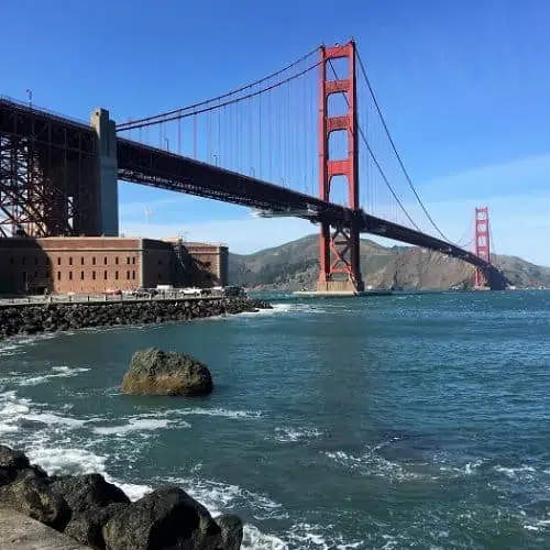Fort Point & the Golden Gate Bridge