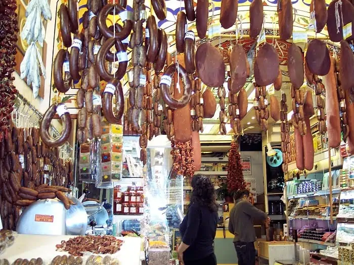 Sausage Shop at the Spice Market