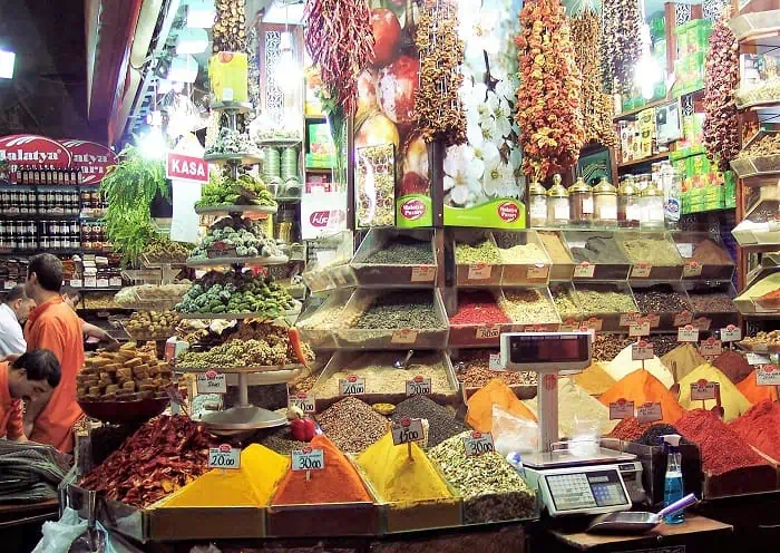 Great City Food Markets - The Spice Market also Known as the Egyptian Market in Istanbul