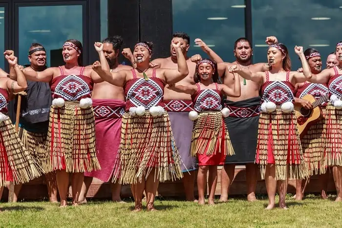 Traditional Dress - Maori Haka