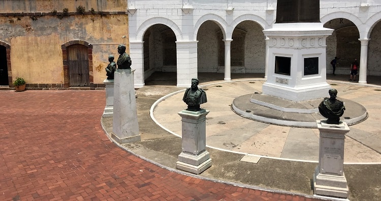 Monument to the Men Who Made The Panama Canal Possible