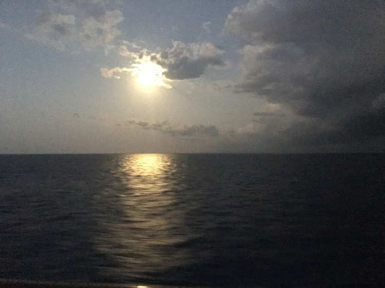 Sunset On The Caribbean Sea