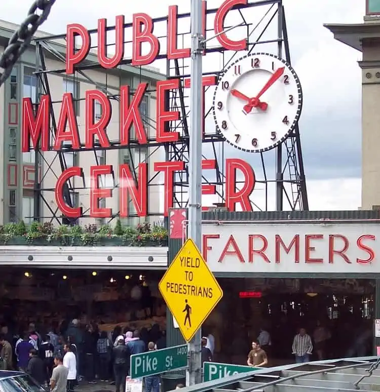 Public Market in Seattle aka Pike Place Market