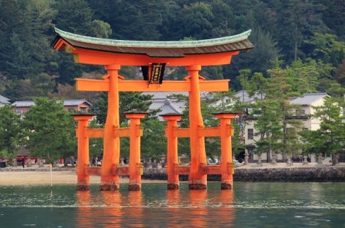 Miyajima-Floating-Torii Gate - Hiroshima And Miyajima in 24 Hours