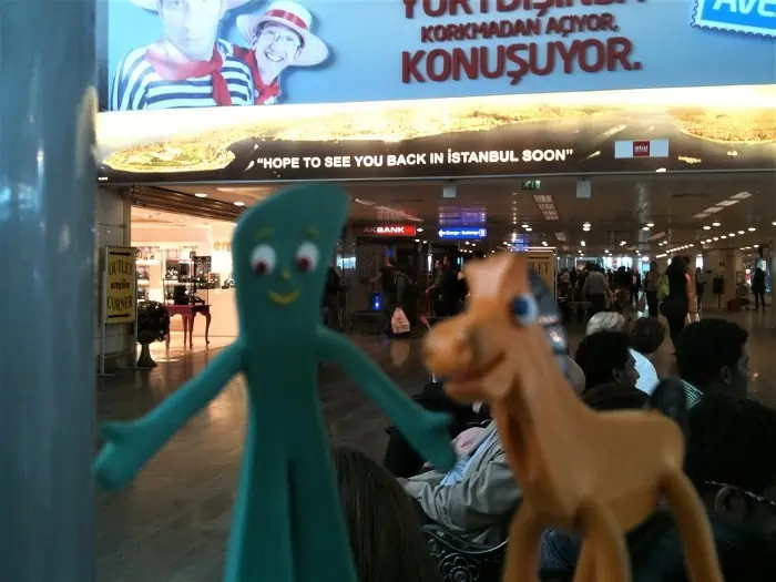 Gumby & Pokey in Istanbul