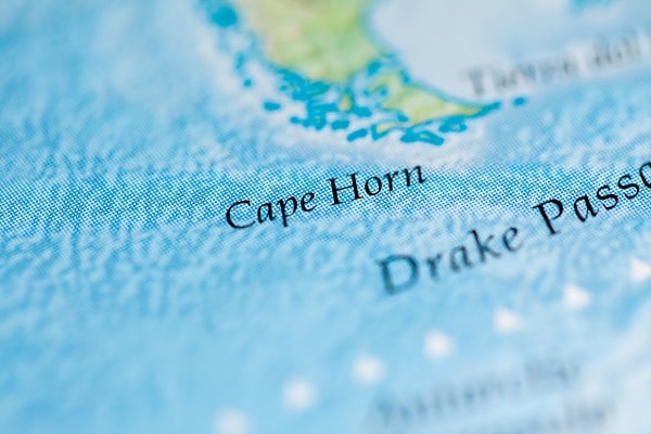 A Map of Cape Horn & Drakes Passage