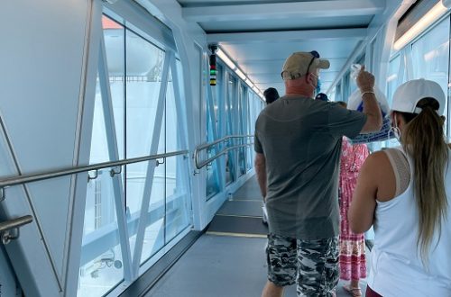 People Boarding A Cruise Ship - Things You Can't Take On A Cruise