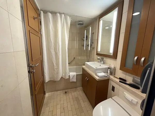 Bathroom on Cruise Ship