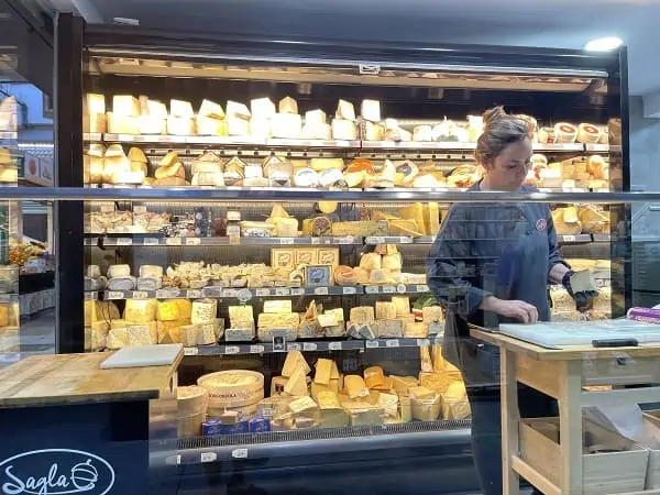 Cheese Store in Mercat Santa Catalina