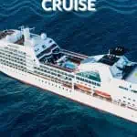 Photo of a Cruise Ship At Sea Transatlantic Cruise