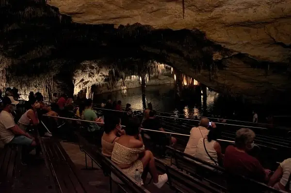 Theater by Lake Martel In Drach Caves, Palma Mallorca