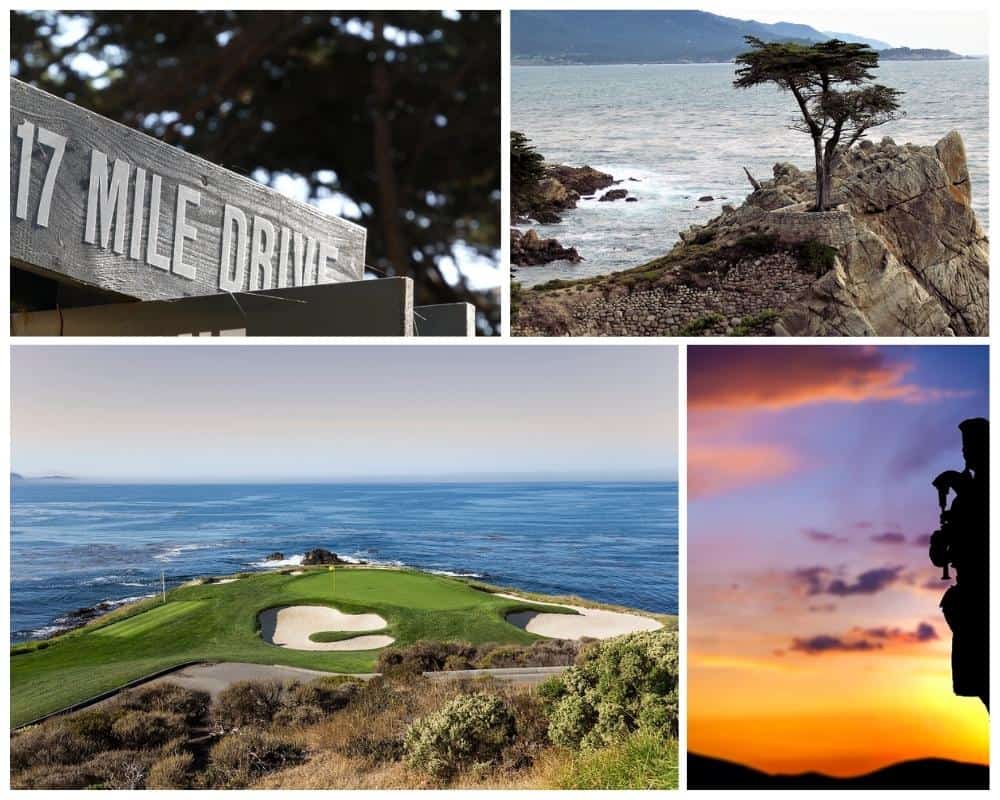 Two Days In Monterey and Carmel - Photos of the 17 Mile Drive Including the Lone Cypress and Pebble Beach Golf Course