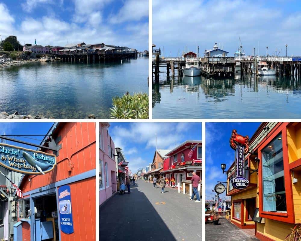 Montery And Carmel - Old Fishermans Wharf