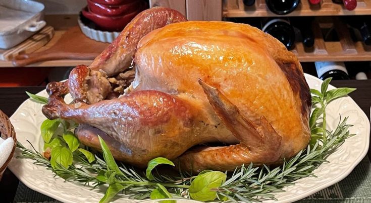 East Brined Roast Turkey Recipe