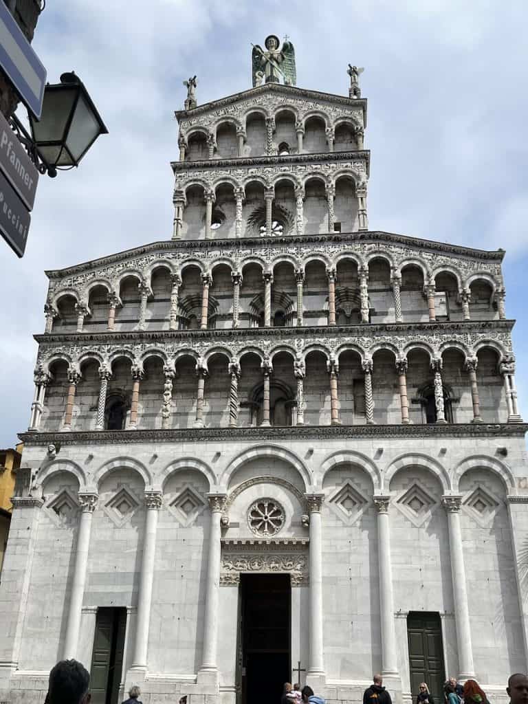 Basilica de San Michele in lucca Italy