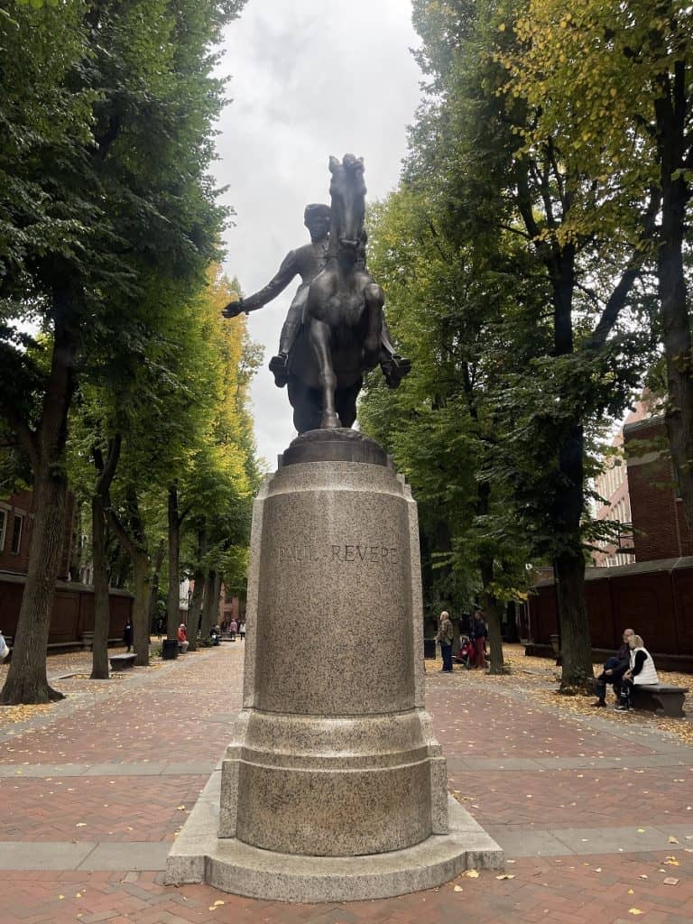 Paul Revere Statue 1