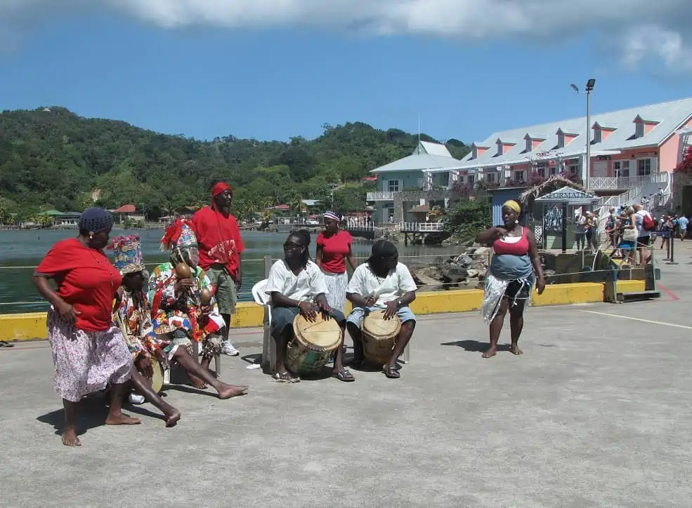 Dancers In the Caribbean
