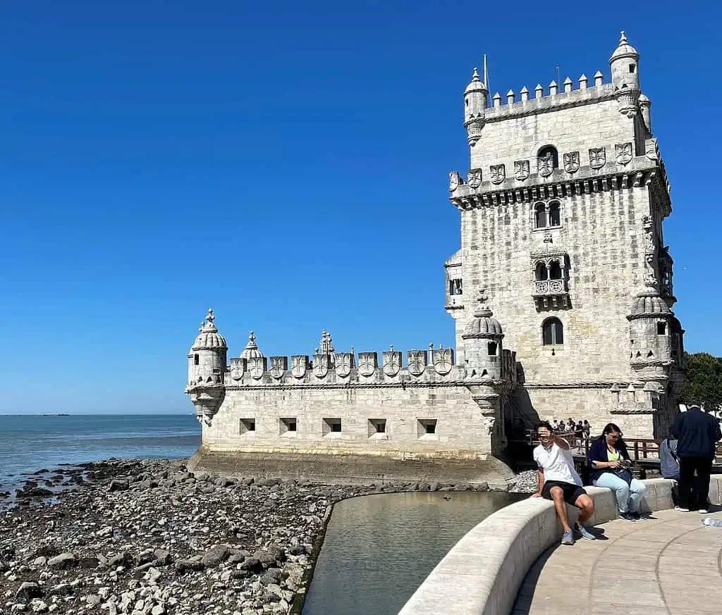 Photograph of Belem Tower in Lisbon, Portugal