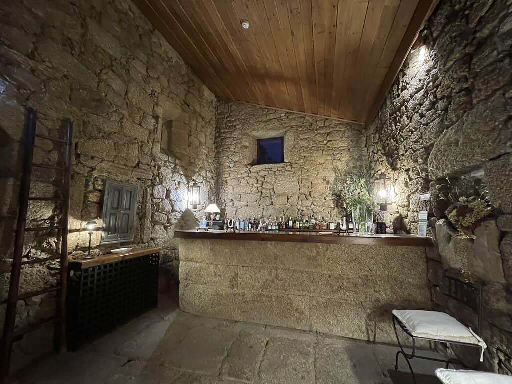Bar in the old chapel at Convento Belmonte