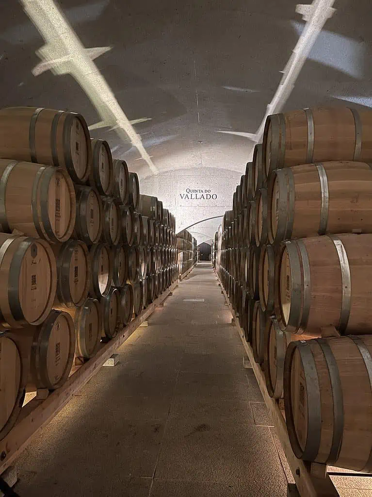 Quinta Vallado Wine Barrels