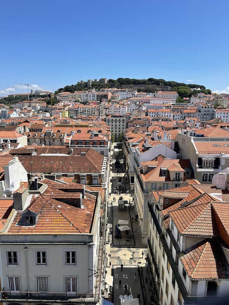 Santa-Justa-View-Lisbon