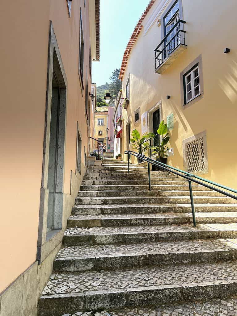Pedestrian Stairway in Sintra