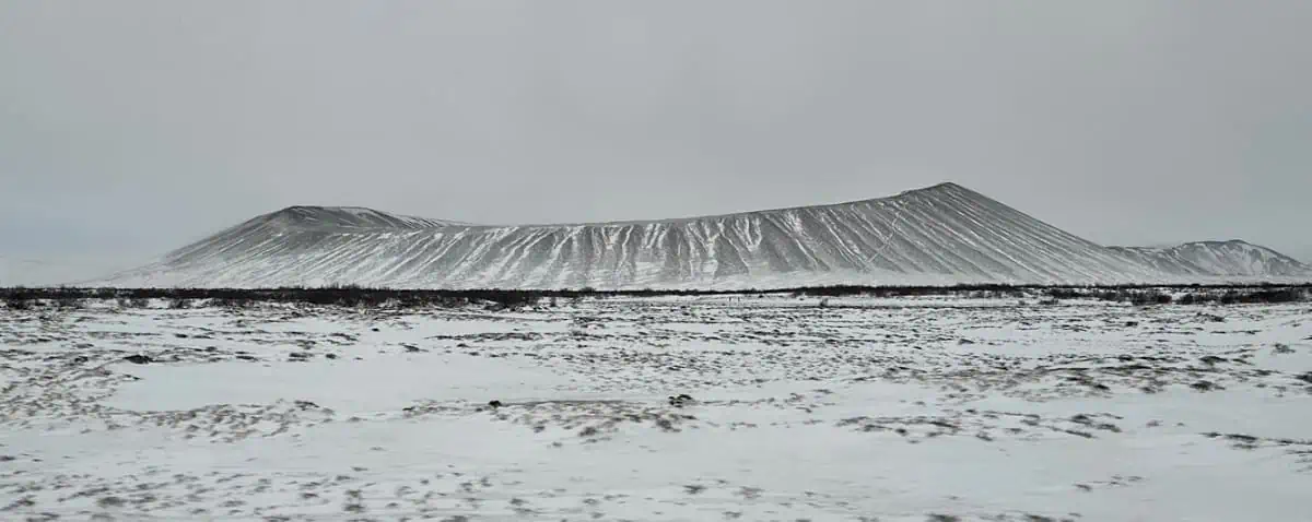 A picture of Hverfjall Crater in Iceland