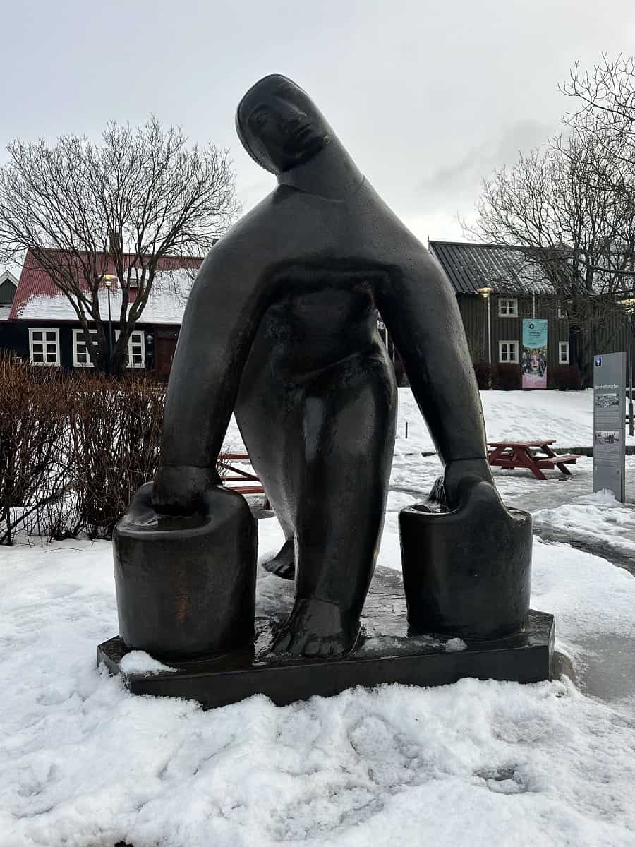 Reykjavik-Statue