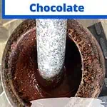 Making Chocolate - Grinding the Chocolate in a Mortar & Pestle