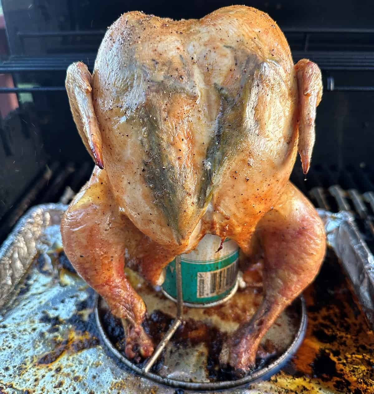 Roasted Cider Can Chicken - The Best Beer For Beer Can Chicken