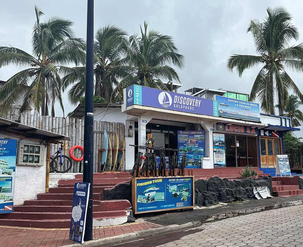 Tour Sales Shop on Santa Cruz Island - 7 Day Galapagos Cruise