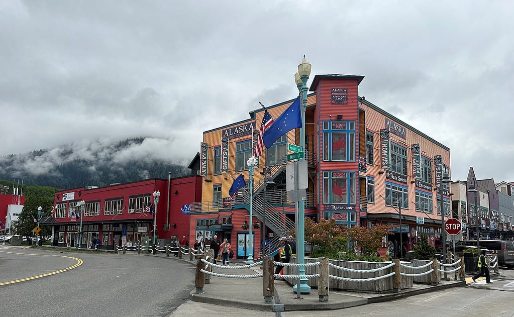A Photo of Ketchikan's Colorful Downtown