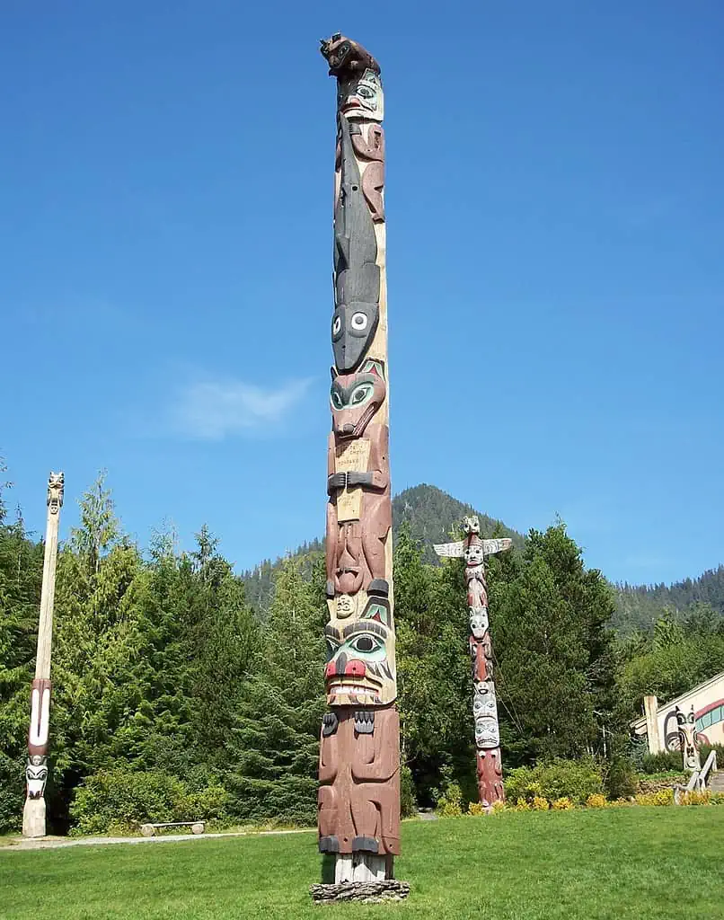 Saxman Totem Pole