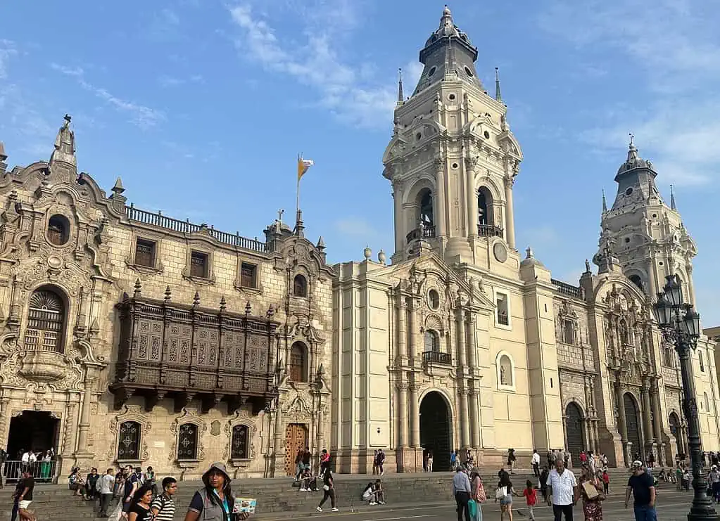 The Cathedral Of Lima