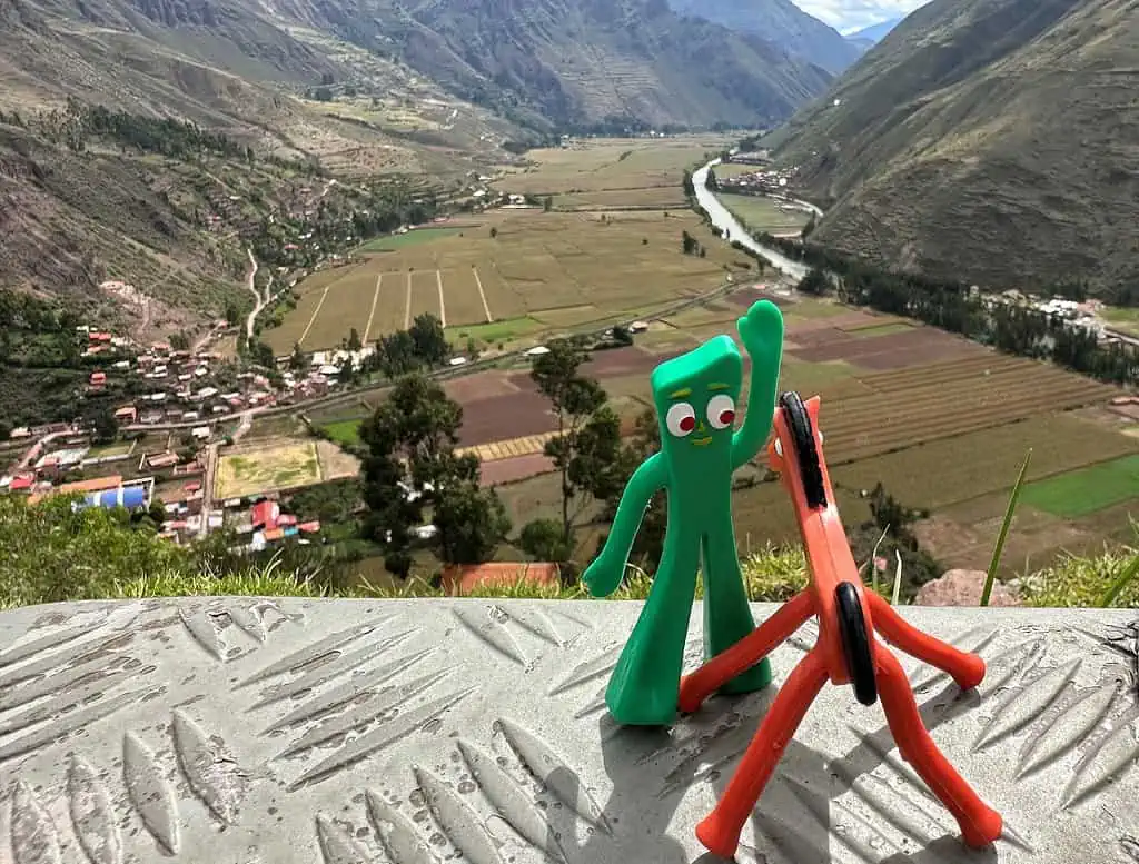 Gumby Pokey OverLooking The Sacred Valley
