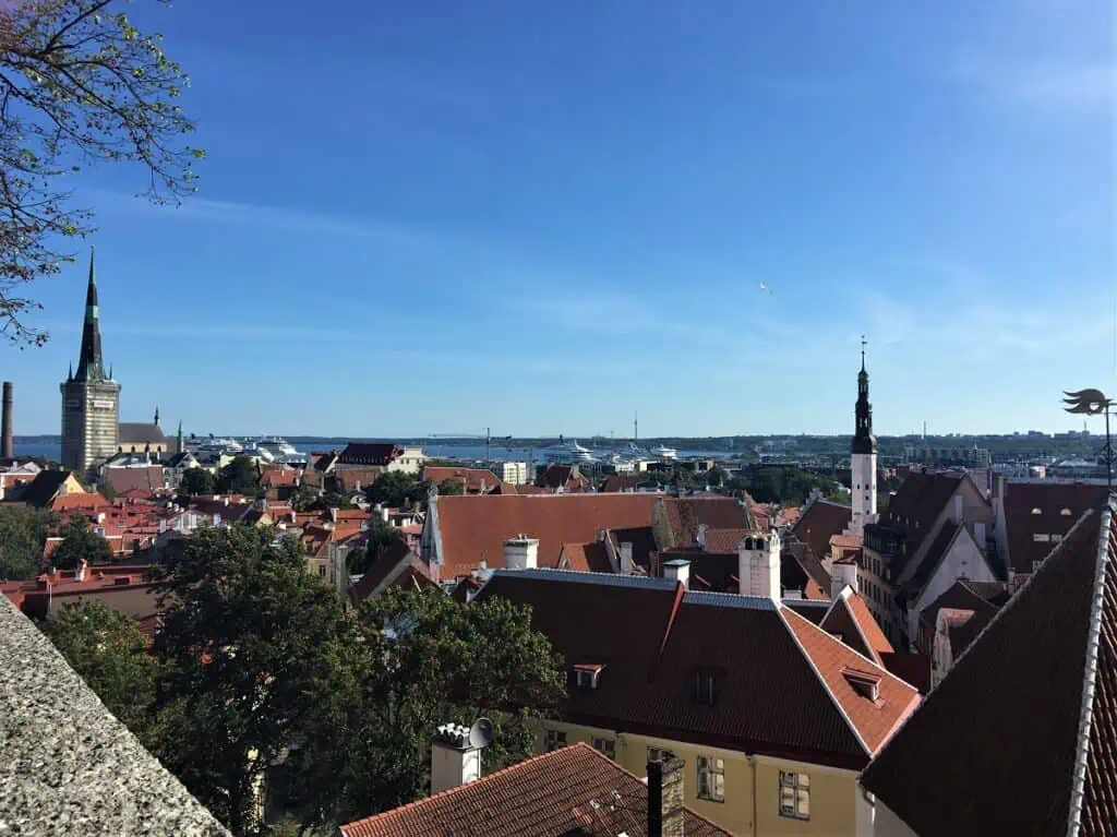 The Old Town Of Tallin Estonia - Cruises In October