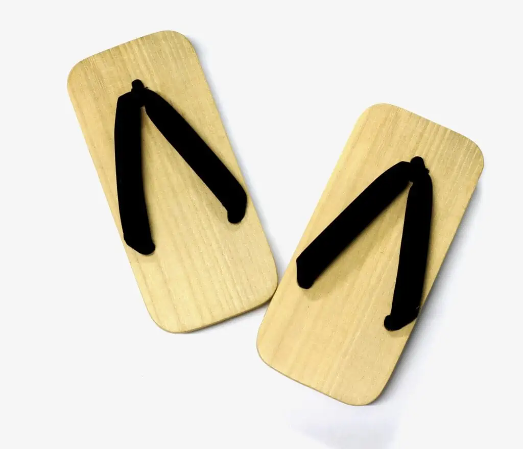 Japanese Wooden Sandals called "Geta"
