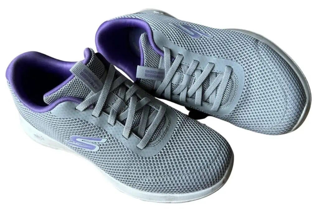 Skechers - Gray Slip On Walking Shoe