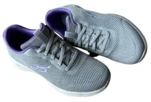 Skechers - Gray Slip On Walking Shoe