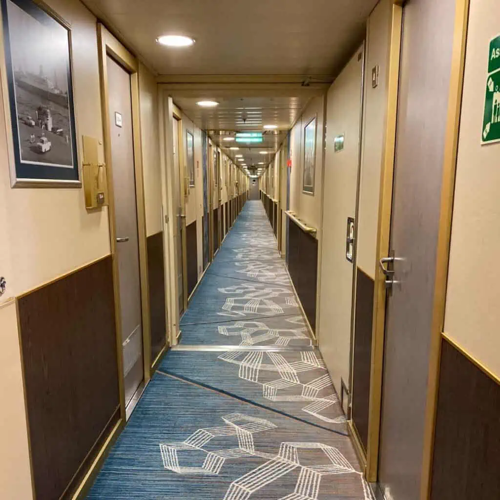 Cruise Ship Hallway