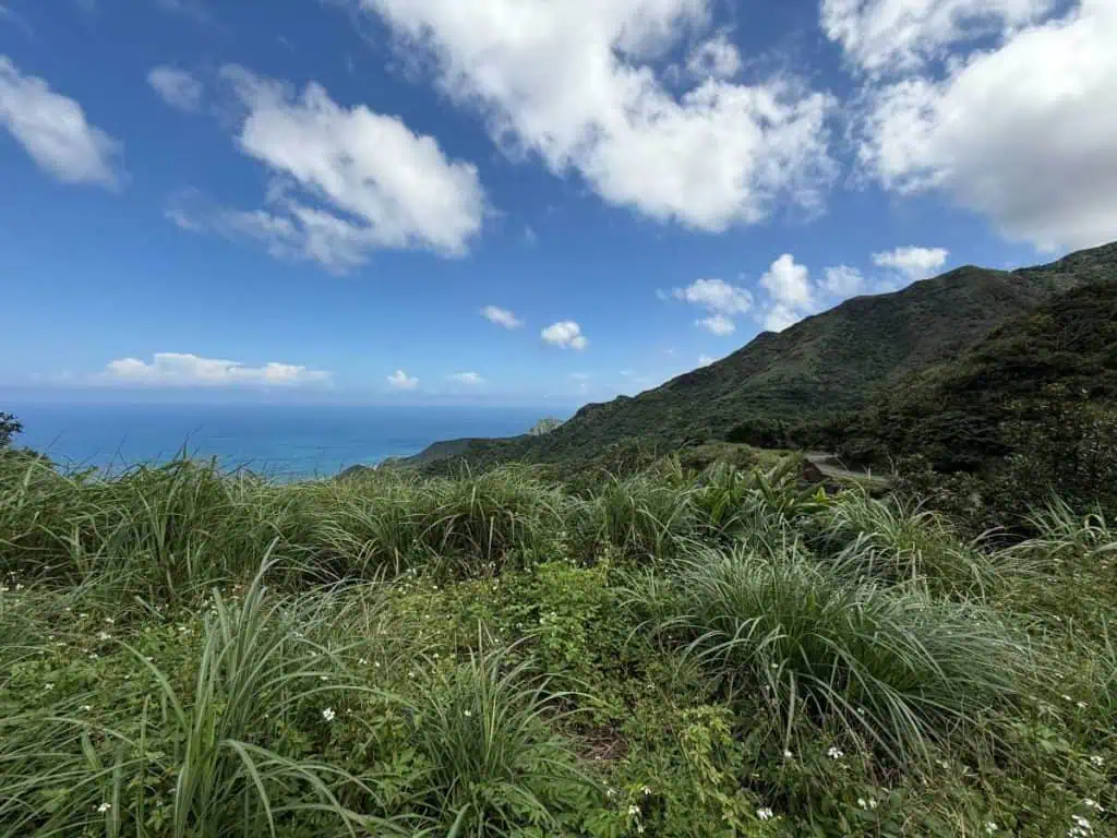 6 Day Taipei & Northern Taiwan Itinerary: Sun Moon Lake, Shifen & Taipei 101 32 Looking down the mountain to the sea.